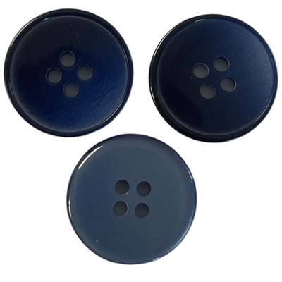 Fancy πουκάμισο κουμπιά Dark Navy 28L με μικρό χείλος Χρήση στο ρούχο