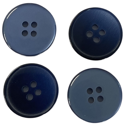 Fancy πουκάμισο κουμπιά Dark Navy 28L με μικρό χείλος Χρήση στο ρούχο